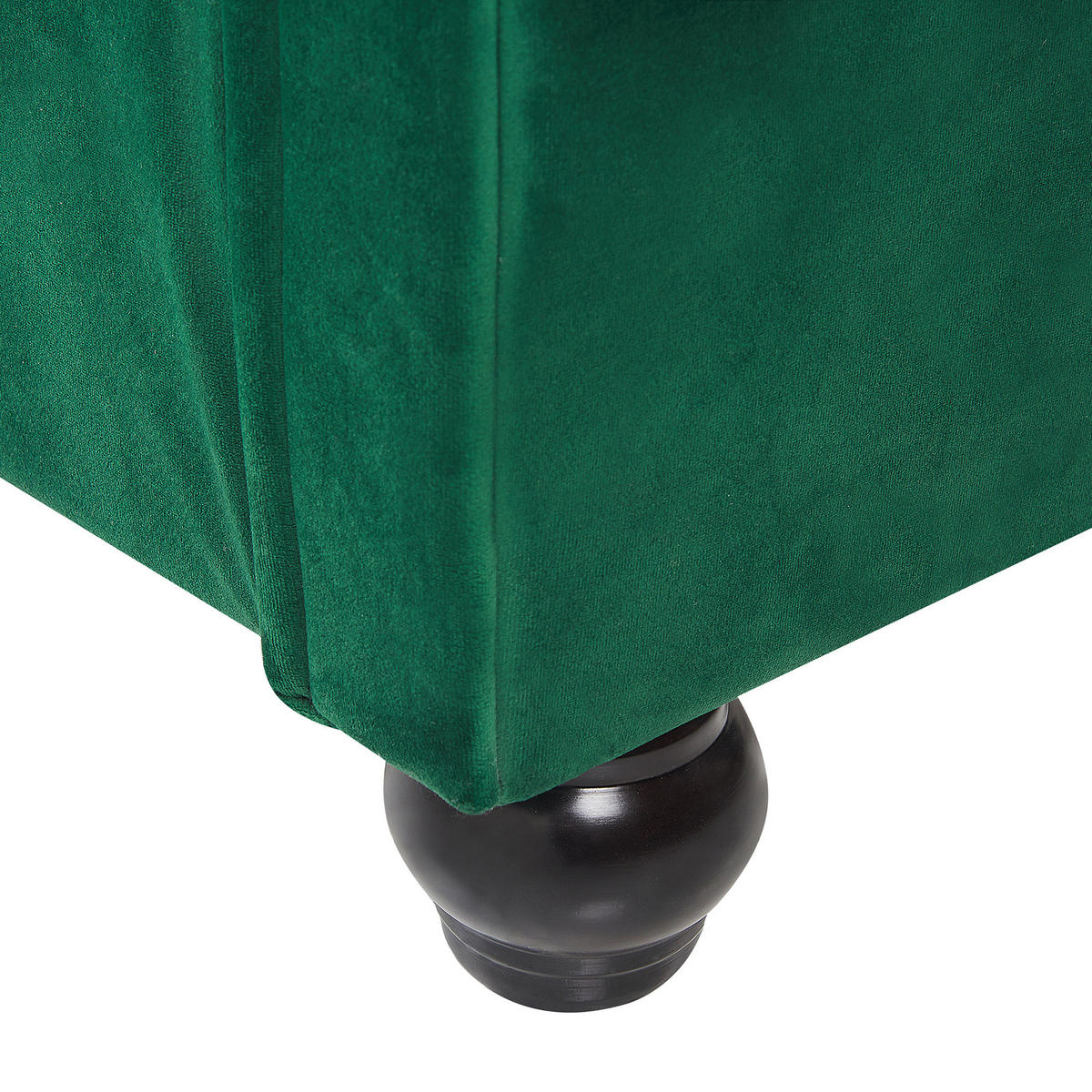 POLSTERBETT 160/200 cm Smaragdgrün Avallon - Grün, Textil (160/200cm) - Beliani
