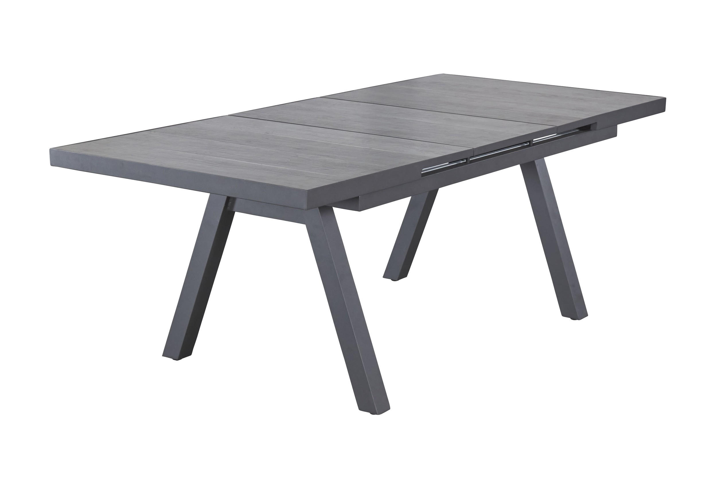 GARTENTISCH Nizza 160/210x100x75 cm, Keramik, Anthrazit - Anthrazit, Keramik (100/210/75cm) - dasmöbelwerk