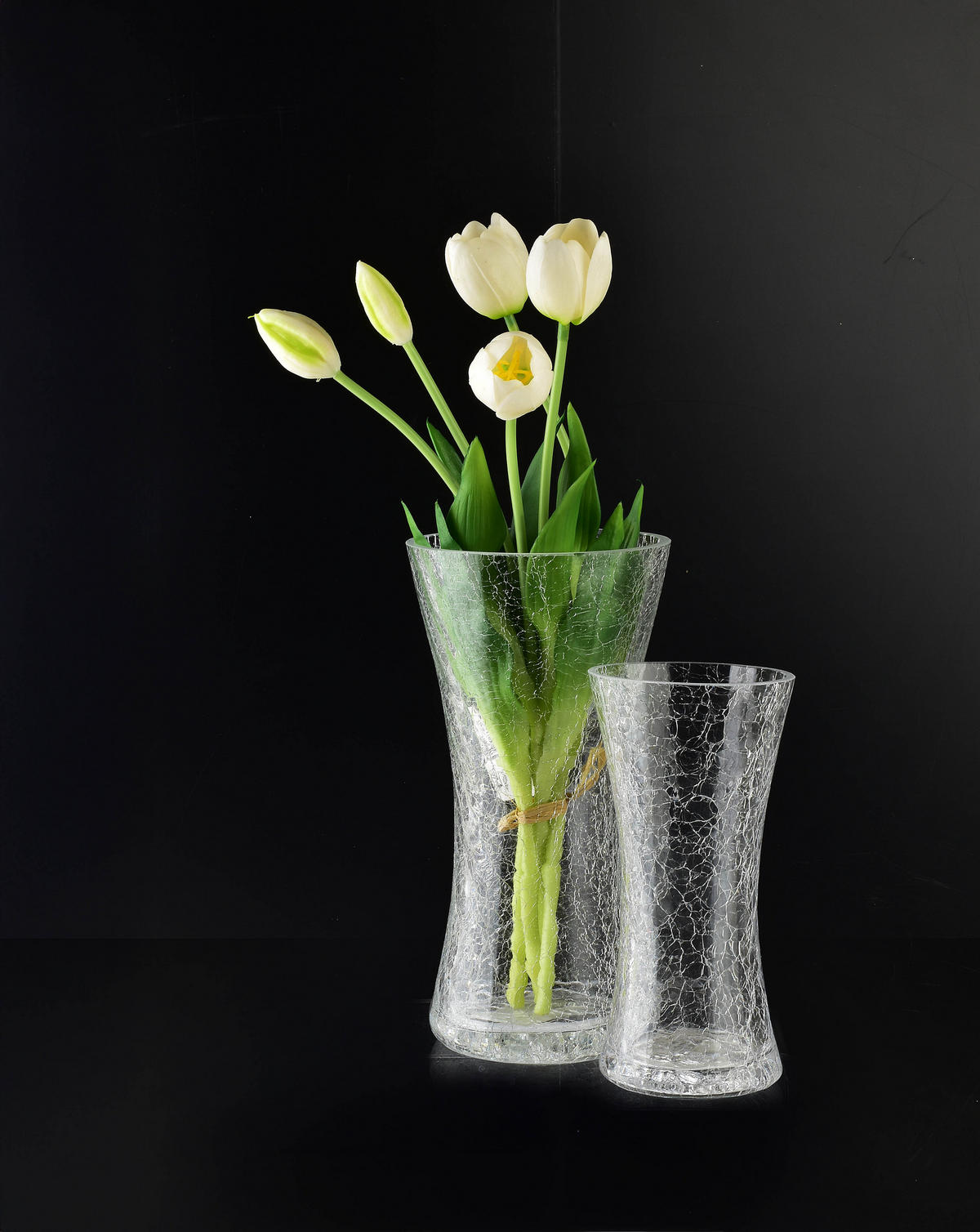 VASE Serenite Glas - Transparent, Glas (26cm) - Mondex