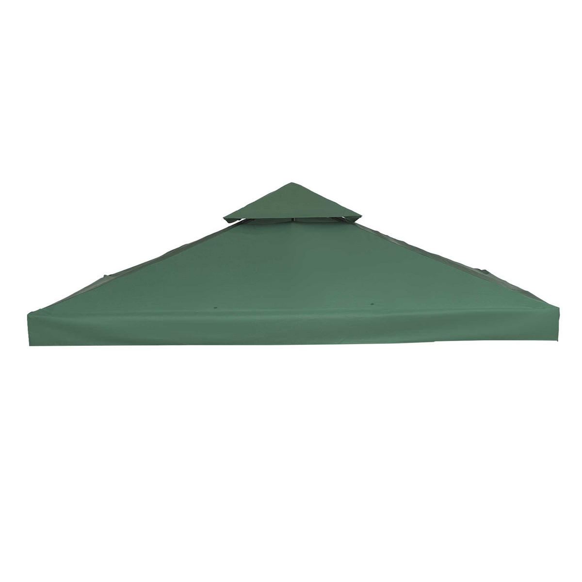 ERSATZDACH, Polyester, Dunkelgrün - Grün, Kunststoff (300/1/300cm) - Outsunny