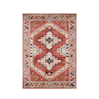 HEATSET-TEPPICH Florence Rot/Creme 80x150 cm - Multicolor, Textil (80/150cm) - Vercai Rugs