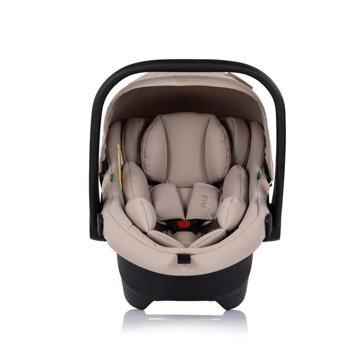 BABYSCHALE Set Isofix Pearl hellbraun i-Size (40-85cm) Isofix-Basis-Station Adapter - Braun, Kunststoff (43/56/60cm) - Chipolino