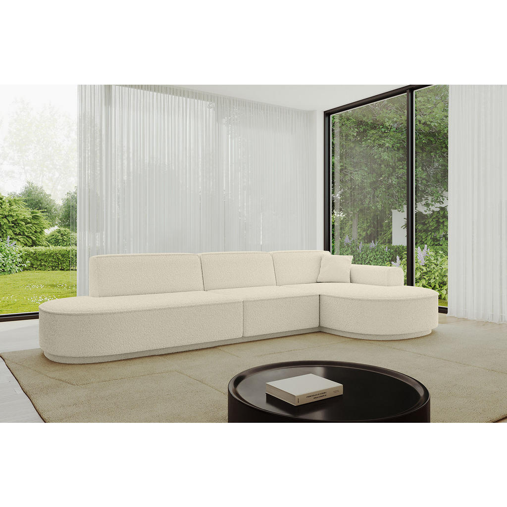 Thumbnail - Altdecor Ecksofa, Beige, Textil, 4-Sitzer, 317x163 cm, Wohnzimmer, Sofas & Couches, Wohnlandschaften, Ecksofas