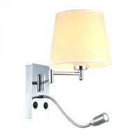 WANDLEUCHTE Aras, Weiß, 42cm - Weiß, Metall (20/42/40cm) - KOSILUM