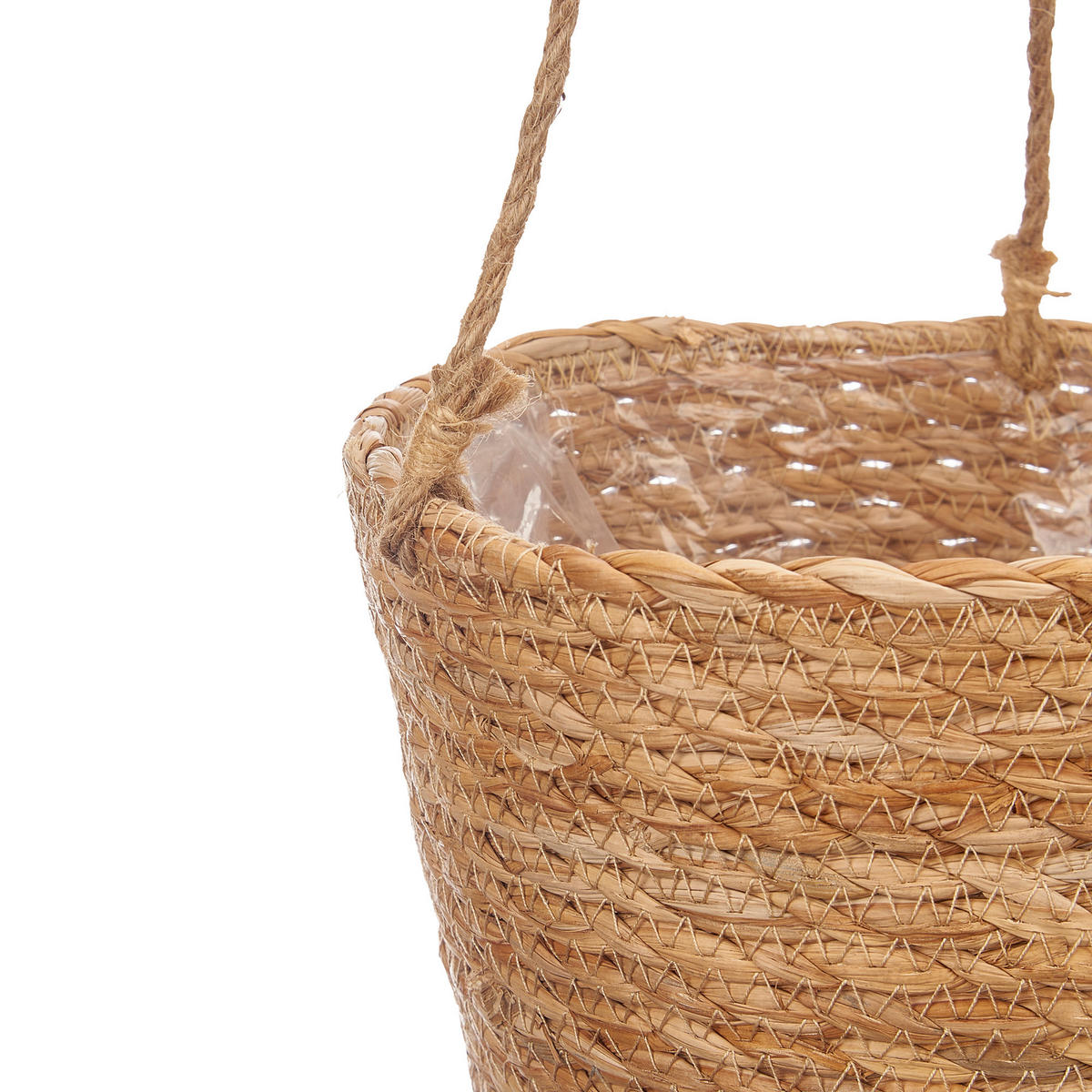 HÄNGETOPF BONI Ø 21 cm - Braun, Naturmaterialien (21/14/21cm) - Giftdecor