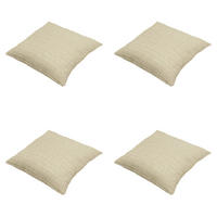 DEKORATIONSKISSEN Richmond - Beige - 50/50/10 cm - 4er-Set - Beige, Textil (50/50cm) - Madison