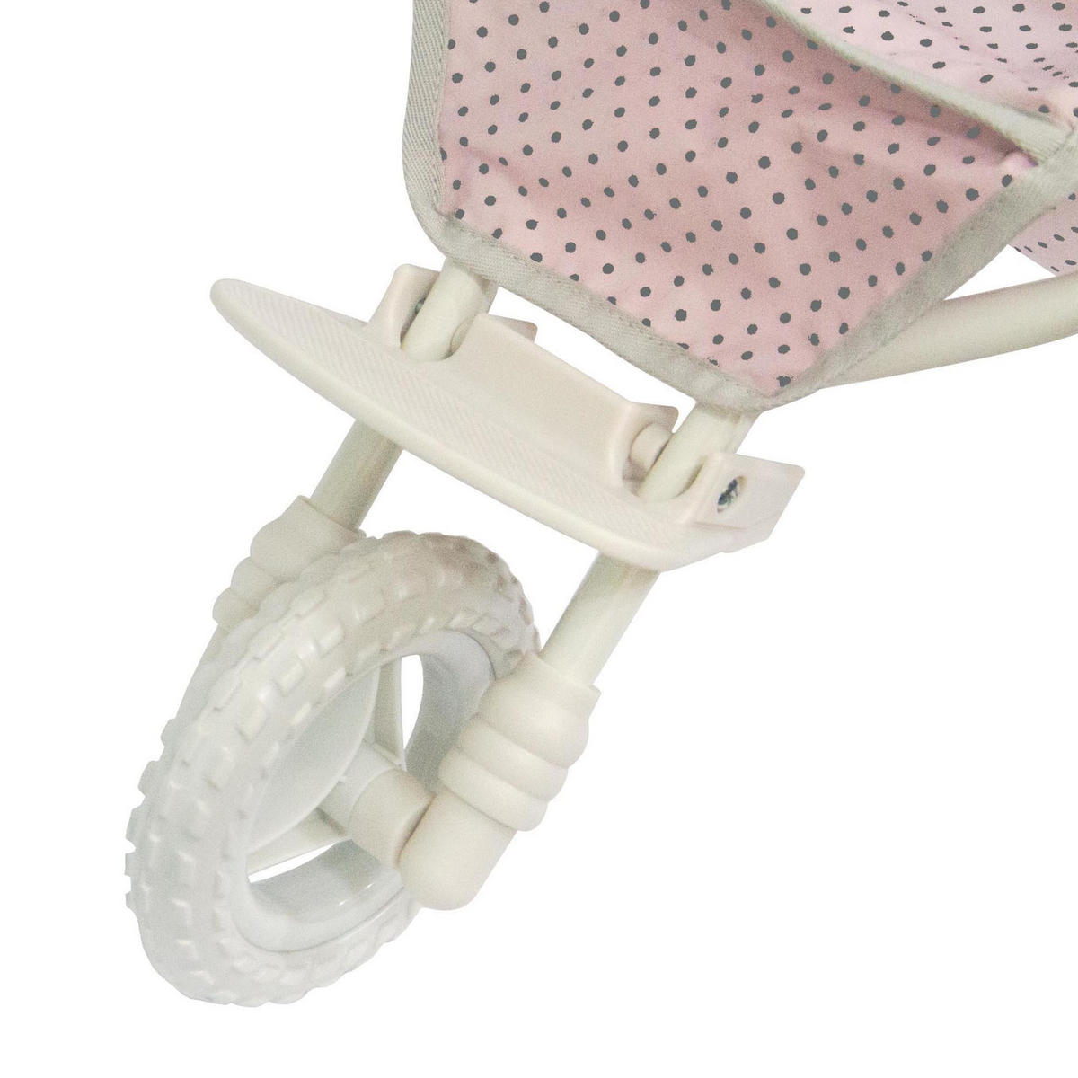 PUPPENWAGEN, Rosa, 54cm - Pink, Holzwerkstoff (33/54/61cm) - Teamson Kids
