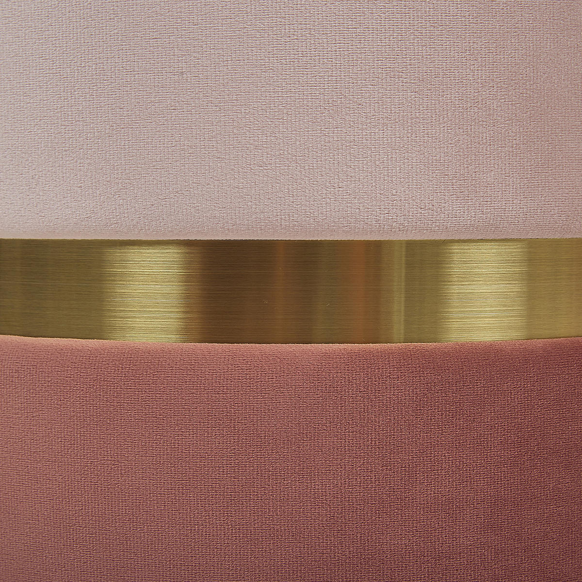 POUF Wichita 36/31/36/31/44/39 cm - Pink, Textil (31/39/31cm) - Beliani