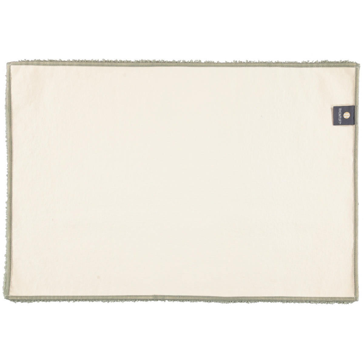 BADTEPPICHE SQUARE JADE - 90 - Grün, Textil (60/90cm) - Rhomtuft