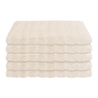 GÄSTETUCHSET Neapel - 5-teilig - 30x50 cm - Creme - Creme, Textil (30/50cm) - SCHIESSER
