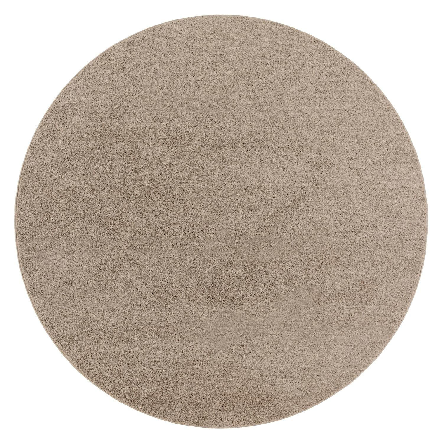 KURZFLORTEPPICH 80/80 CADIZ 630 - Taupe, Kunststoff (80/80cm) - Paco Home