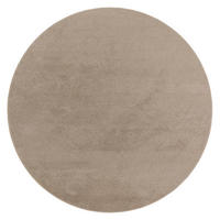 KURZFLORTEPPICH 80/80 CADIZ 630 - Taupe, Kunststoff (80/80cm) - Paco Home