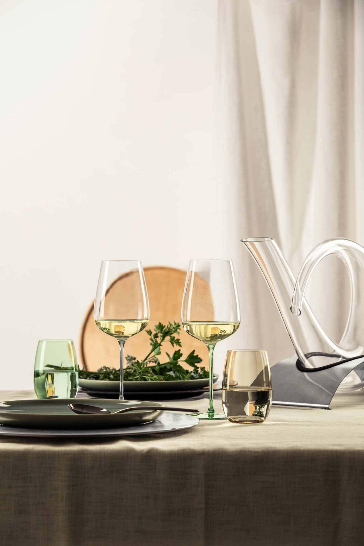 BECHER Light amber 340 ml 4er Set - Braun, Glas (0.34L) - Eisch