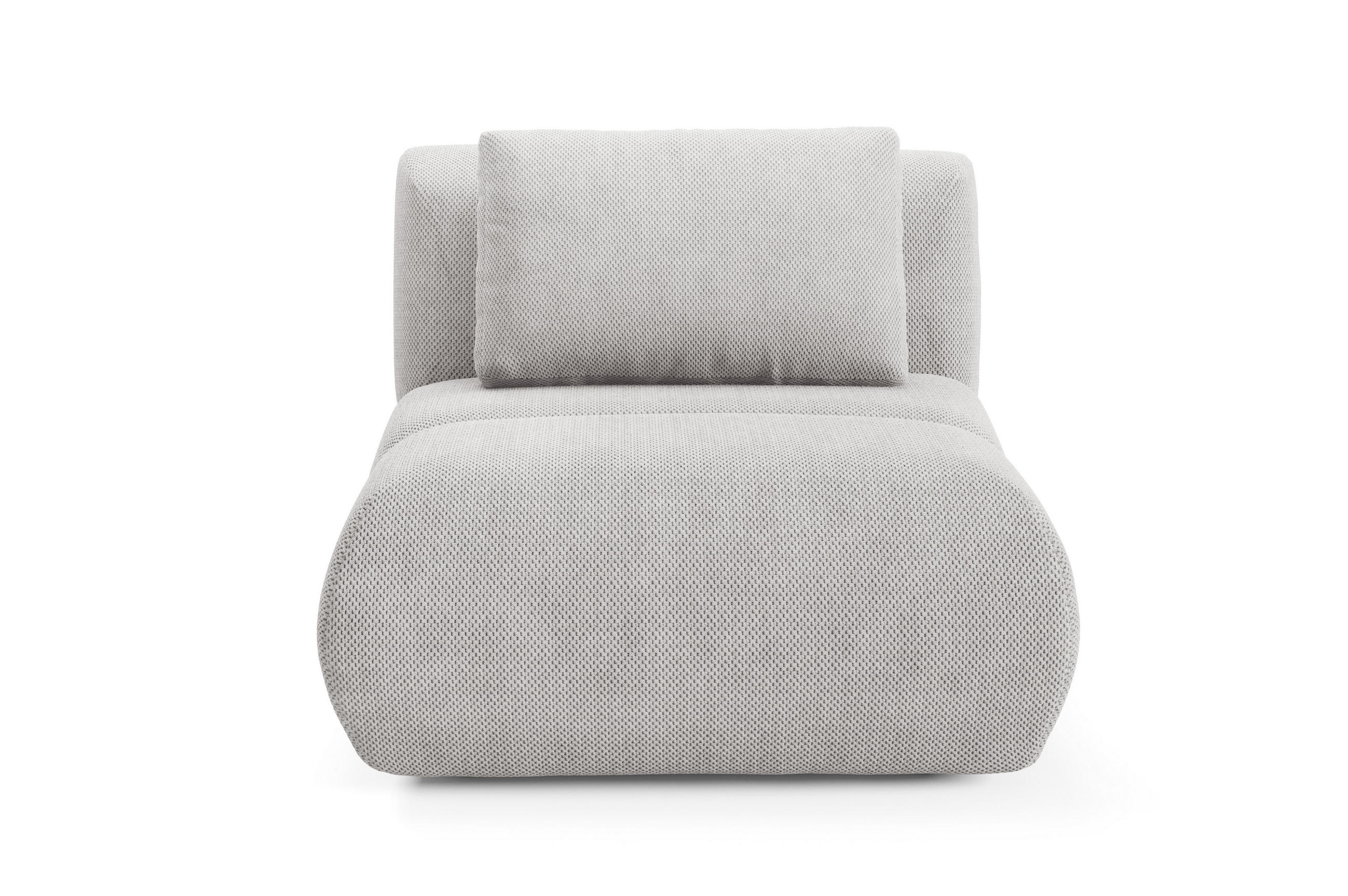 SESSEL ATOMO, Modern Polstersessel Loungesessel, Velours-Stoff Hellgrau - Hellgrau, Holz/Metall (98/82/134cm) - MASSENO