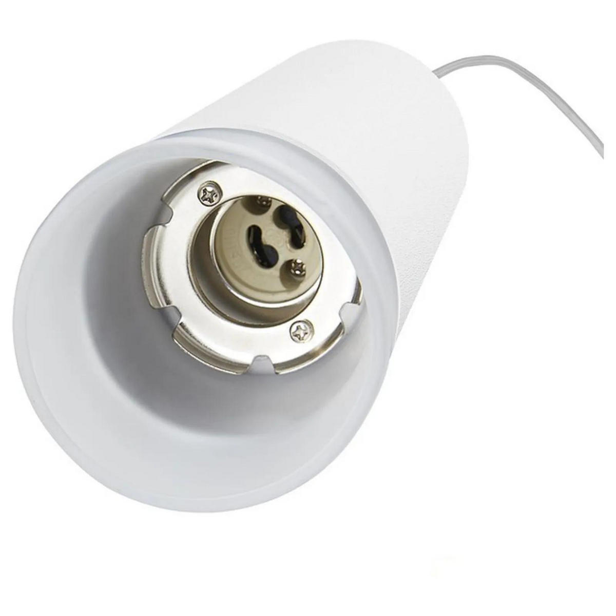 PENDELLEUCHTE Weiß - Weiß, Metall (3.5/3.5/20cm) - SLV