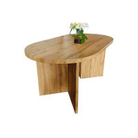 ESSTISCH OVI - Eichefarben/Beige, Holz (90/160/75cm) - SAM