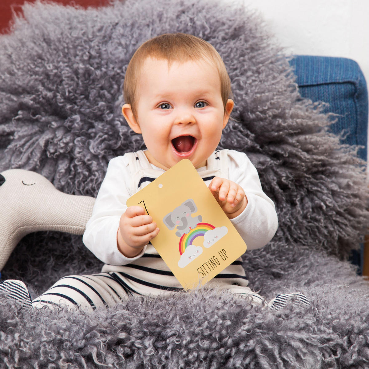 KARTENSET My first 12 months, Papier - Multicolor, Papier (17/1cm) - Donkey Products