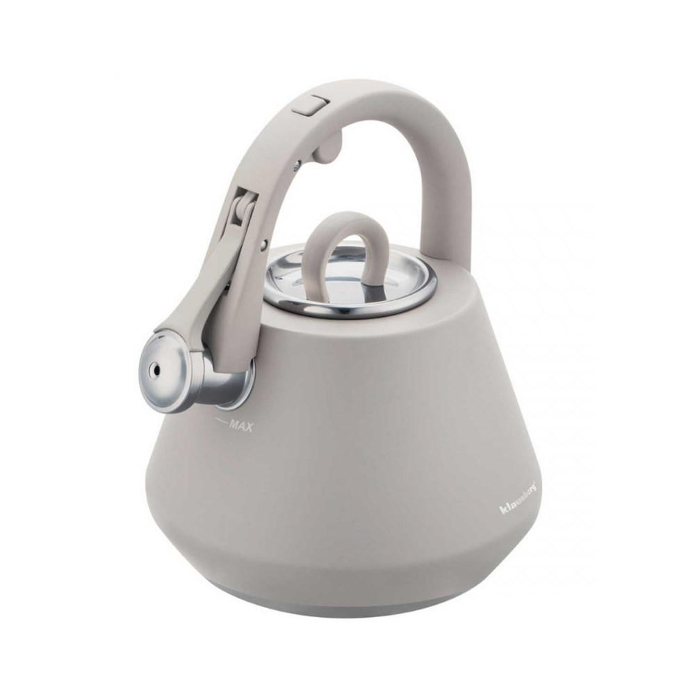 WASSERKESSEL Grau 21.5/20/24 cm 65965 - Grau, Metall (21.5cm) - Klausberg 