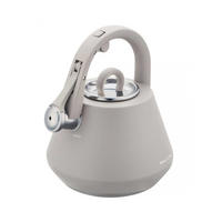 WASSERKESSEL Grau 21.5/20/24 cm 65965 - Grau, Metall (21.5cm) - Klausberg 