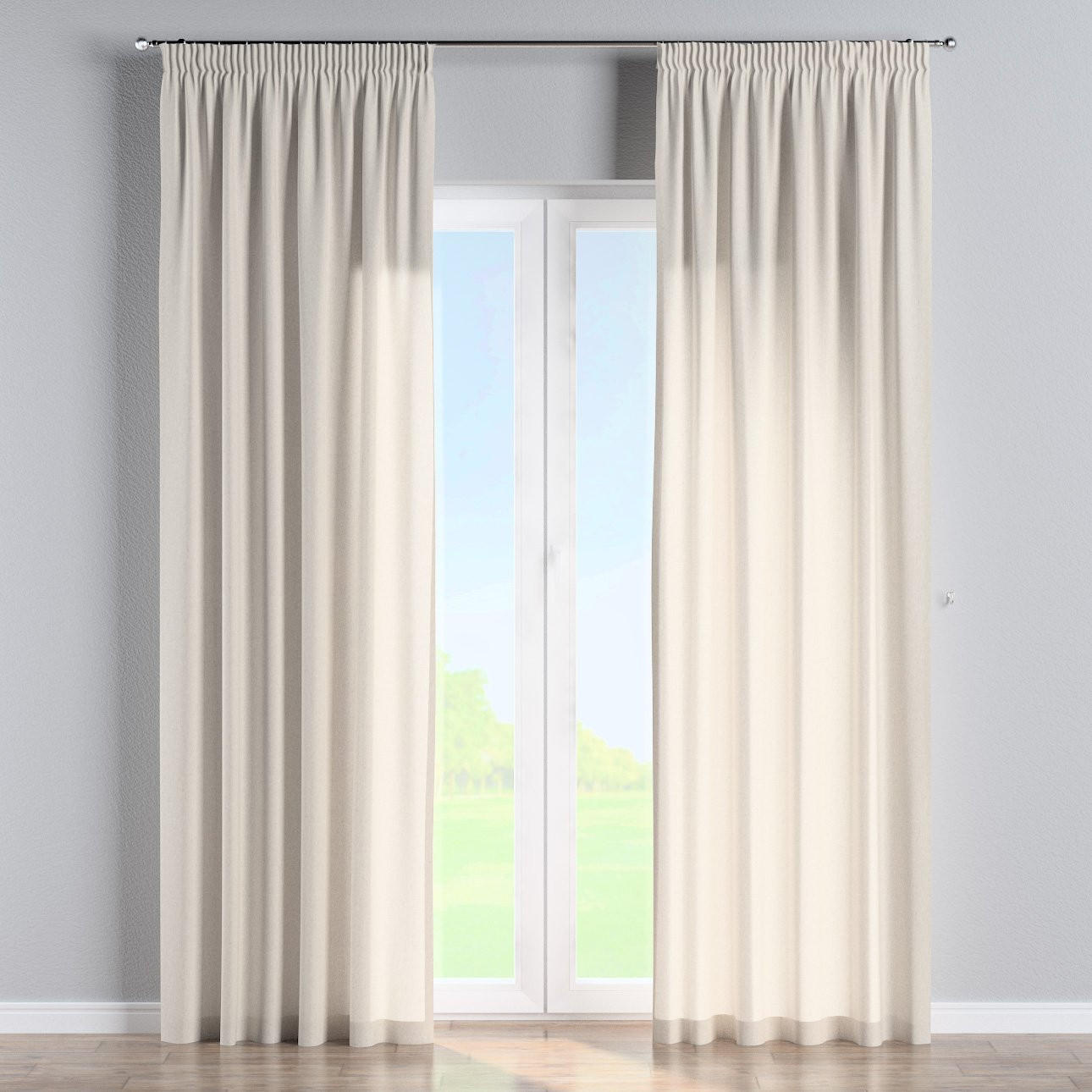 VORHANG Loneta grau und beige, 130x245 cm - Grau, Textil (130/245cm) - Dekoria