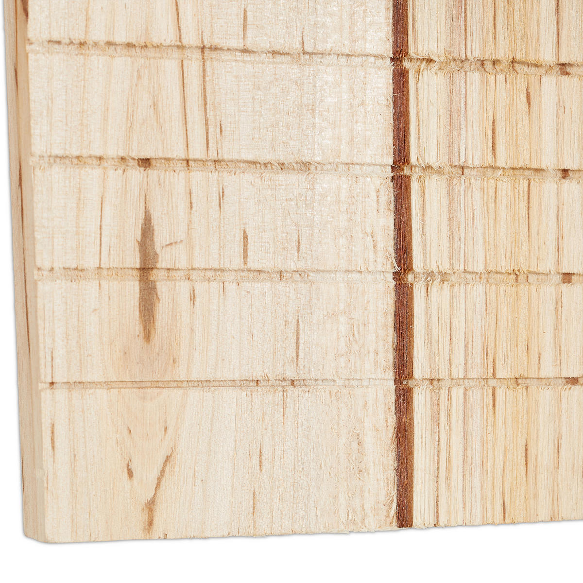 FLEDERMAUSKASTEN - Hellbraun, Holz/Metall (22.5/34/13cm) - Relaxdays