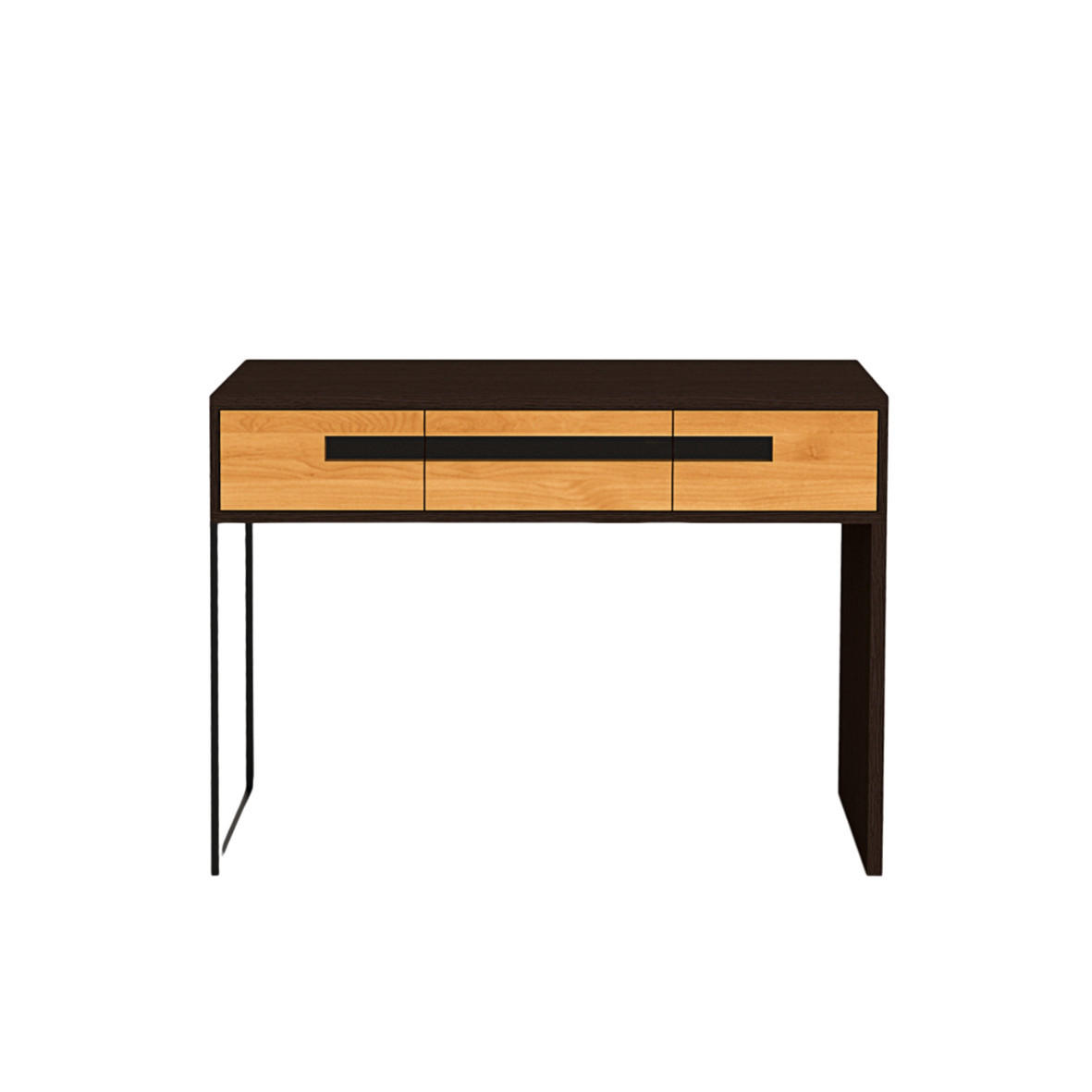 KONSOLENTISCH mit Schubladen für Ihr Wohnzimmer LAGOS - Eichefarben, Holz (130/95/40cm) - Rawood Furniture