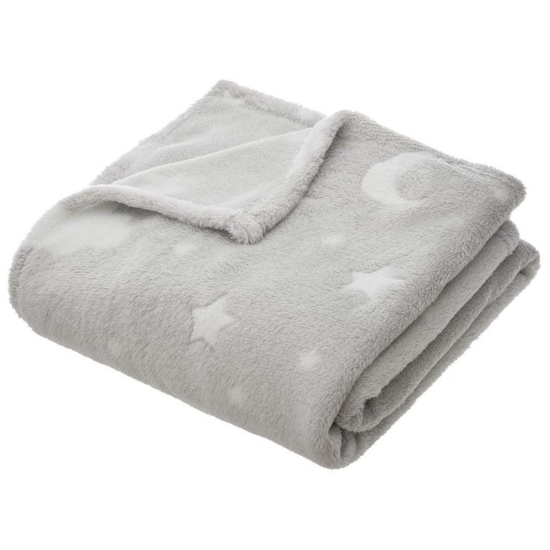 TAGESDECKE 150/125 cm - Grau, Textil (125/150cm) - Atmosphera Createur d´interieur