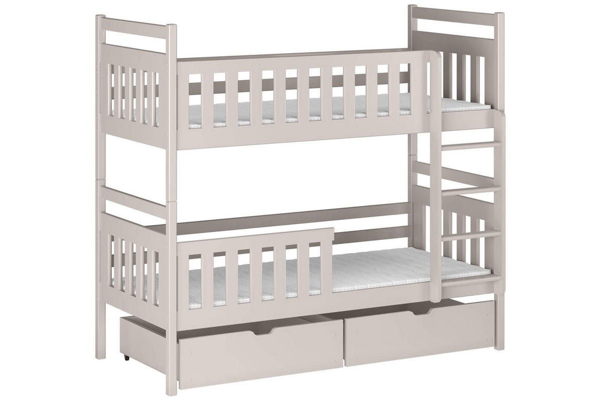 ETAGENBETT MICO Cashmere 90/200 - Beige, Holz - Deine Möbel 24