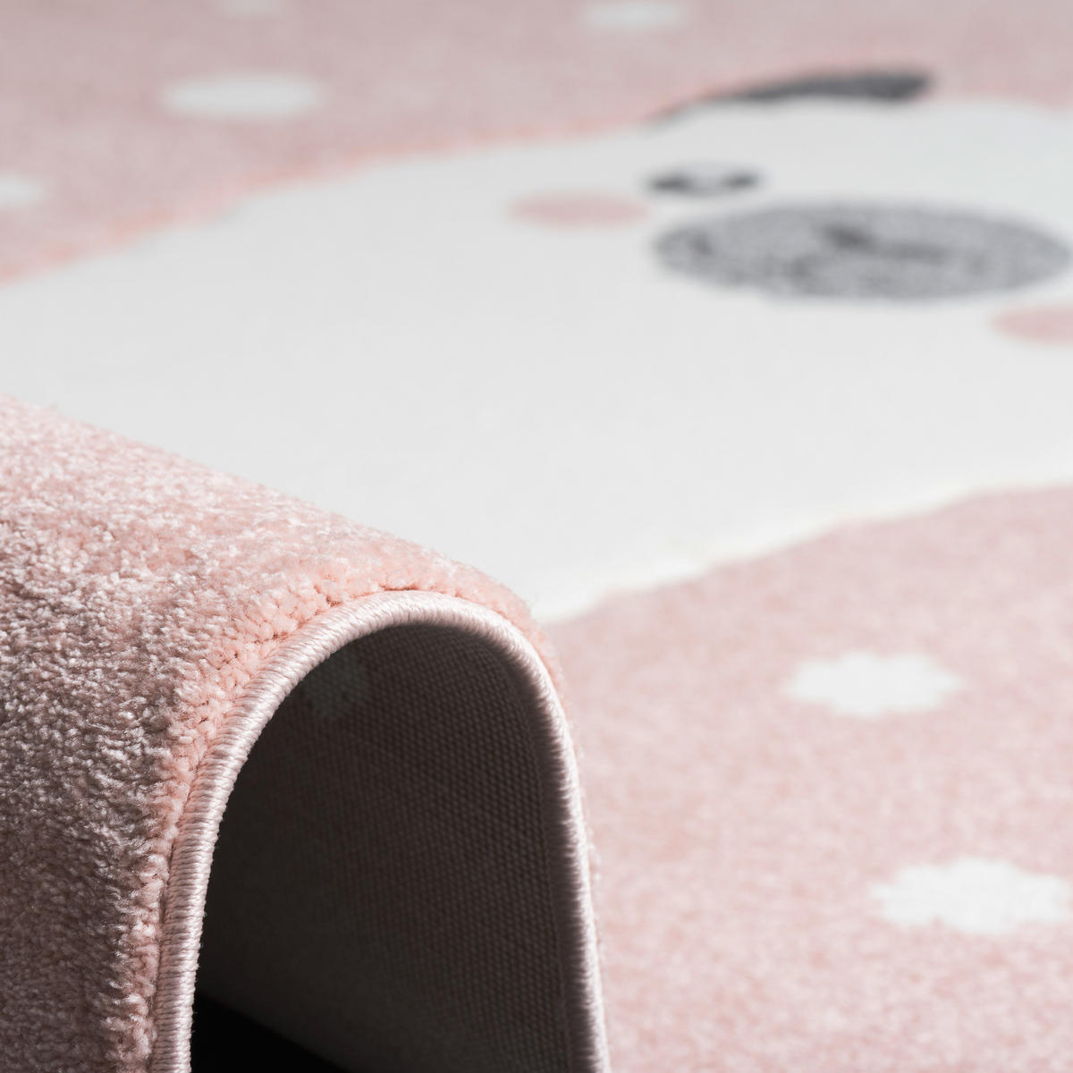 KINDER TEPPICH MAUI KIDS ALPAKA - Rosa, Textil (80/150cm) - Pergamon