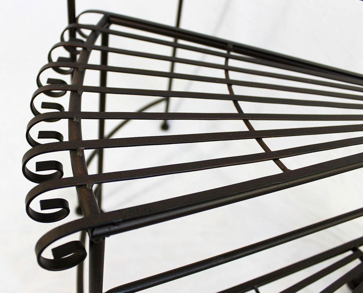 BLUMENTREPPE Metall Braun 64 cm DY12020 - Braun, Metall (56/64/56cm) - DanDiBo