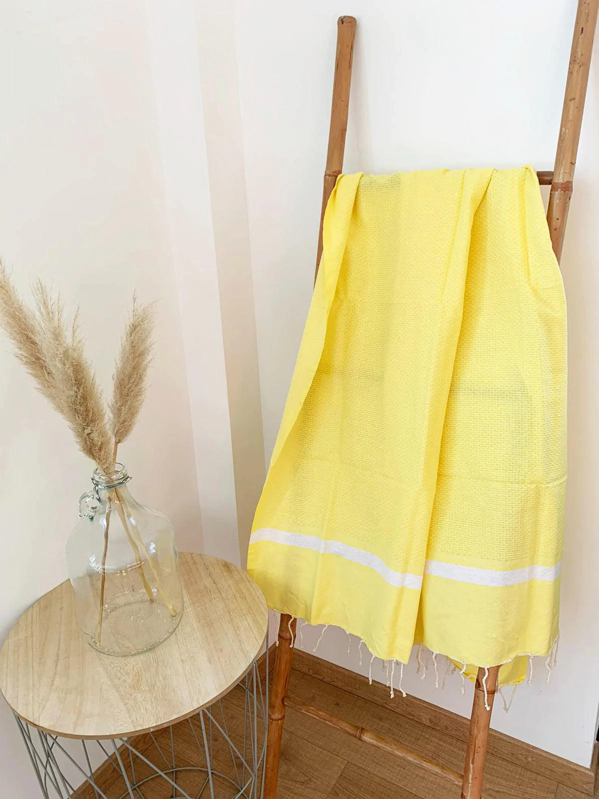 HAMAMTUCH Melissa Küken 200x200 190g/m² - Gelb, Textil (200/200cm) - LE COMPTOIR DE LA PLAGE