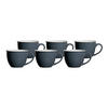 JUMBOTASSEN Doppio Anthrazit 350 ml 6er Set - Anthrazit, Keramik (0.35L) - Ritzenhoff Breker