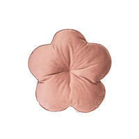 KISSEN-BLUME Samt&Sonders altrosa 50 cm Ø - Altrosa, Textil (50cm) - beties Heimtextil