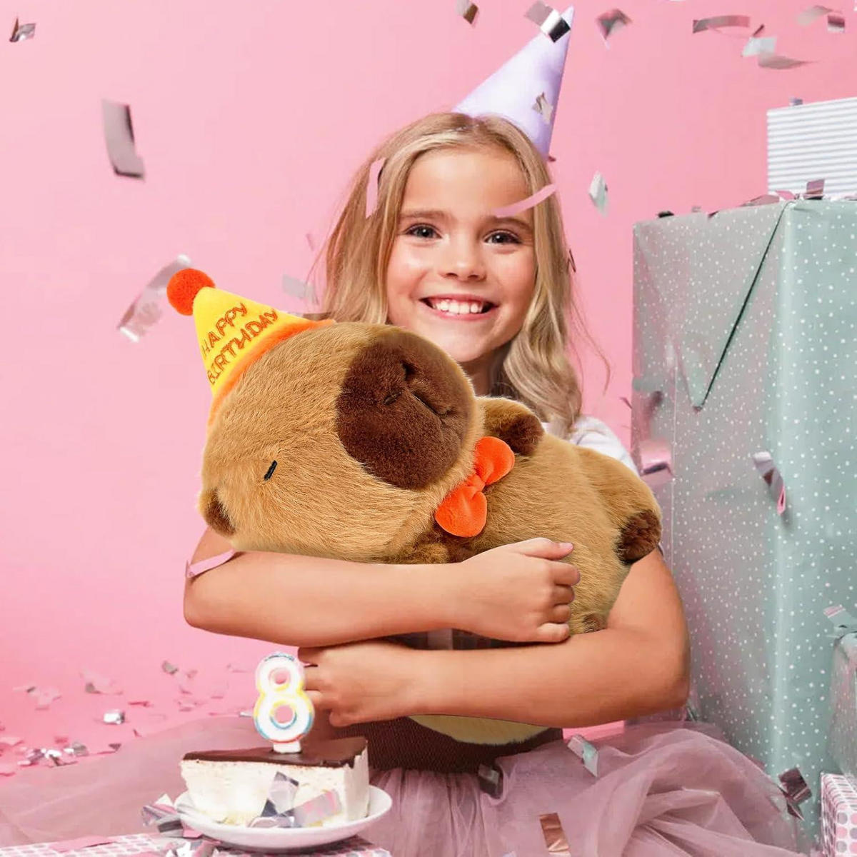 STOFFTIER Capybara 35 cm - Braun, Textil (25/35cm)