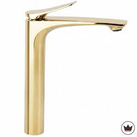 WASCHBECKENARMATUR Premium Rea Vision Gold High - Goldfarben, Metall (4.2/26.5/21.2cm) - REA