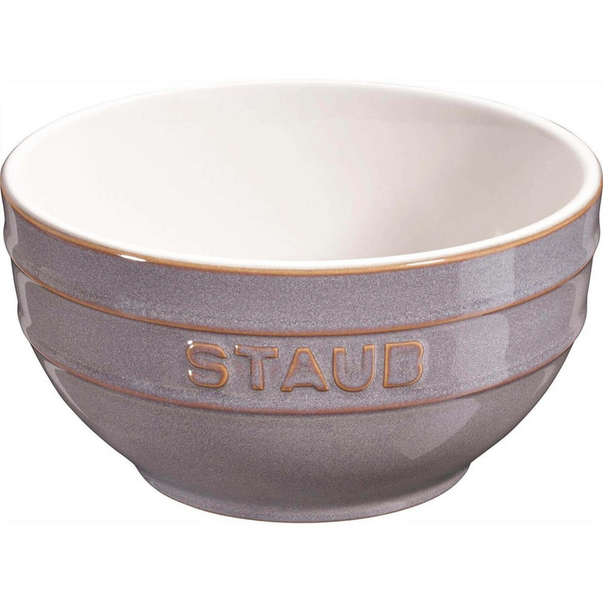 SCHÜSSEL Graphit 14/14/7.5 cm 405081480 - Graphitfarben, Keramik (14cm) - Staub