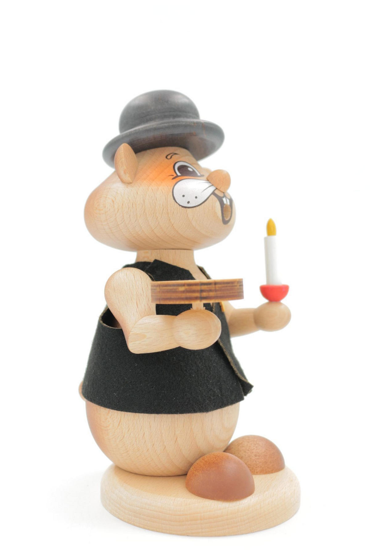RAUCHFIGUR Hamster Gratulant 18 cm - Multicolor, Metall (12/18/0.1cm)