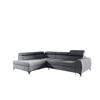 ECKSOFA Toronto - Grau, Holzwerkstoff/Textil (270/200cm) - Fun Möbel