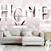 SELBSTKLEBENDE FOTOTAPETE 196/140 cm - Pink/Beige, Kunststoff/Textil (196/1cm) - KUNSTLOFT