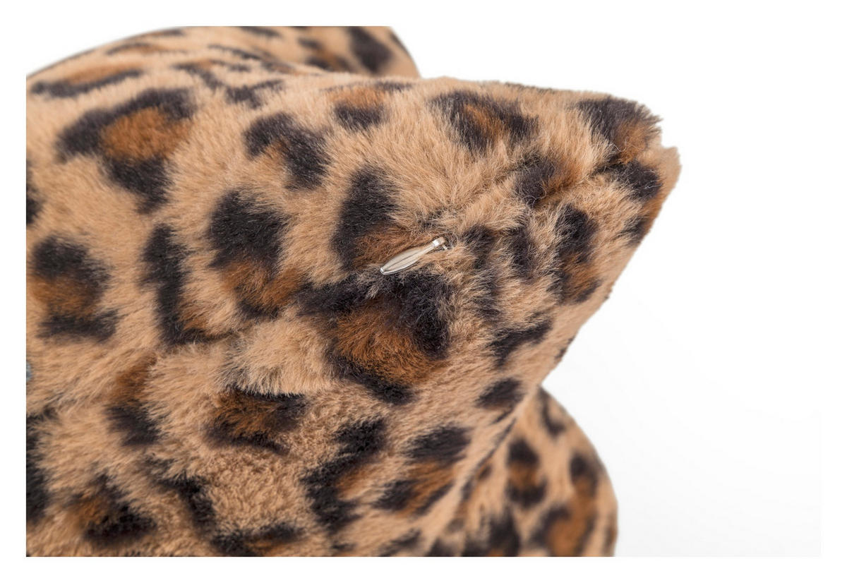 LESEKNOCHEN Panthera - Braun, Textil (42/22/22cm) - Magma Heimtexx