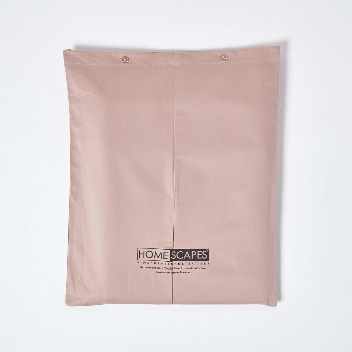 BETTLAKEN ohne Gummizug, Ägyptische Baumwolle, Fadendichte 1000 - Beige, Textil (270/300cm) - Homescapes