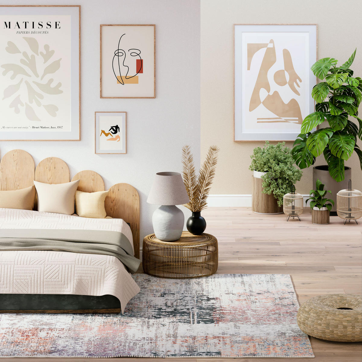 FLACHWEBETEPPICH Brady - Beige, Textil (200/290cm) - Kukoon Rugs