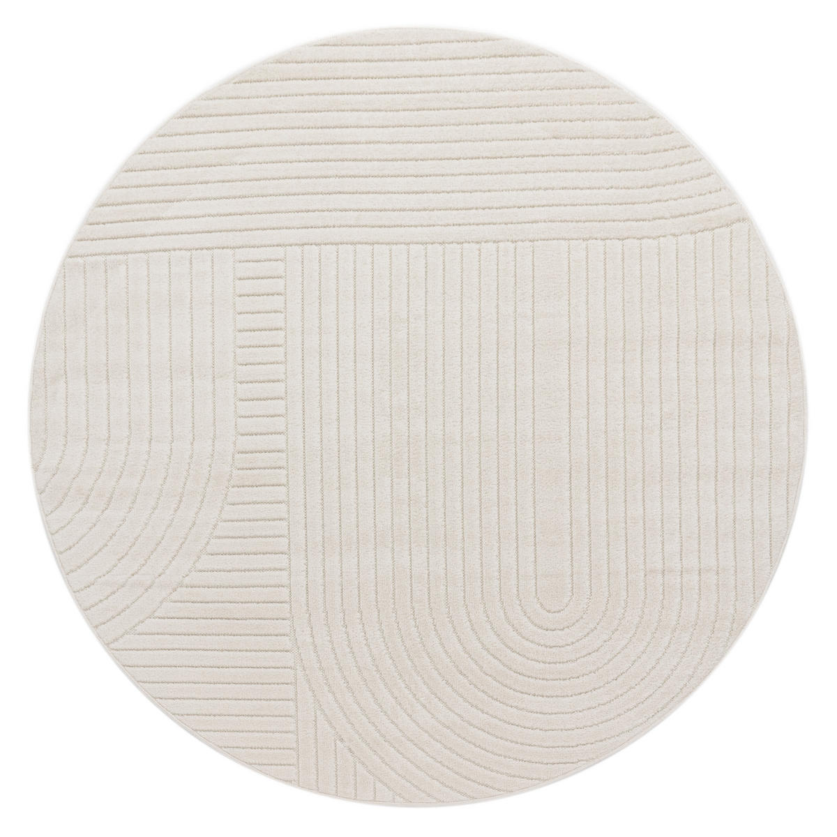 OUTDOORTEPPICH 200/200 cm Cotton 240 - Creme, Textil (200/200cm) - Paco Home