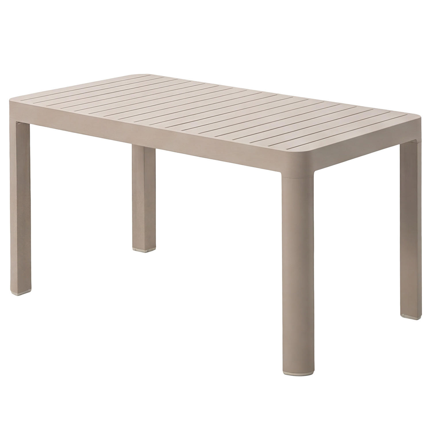 AUSZIEHBARER GARTENTISCH - Aluminium - Beige, Metall (70/117/75cm) - home24
