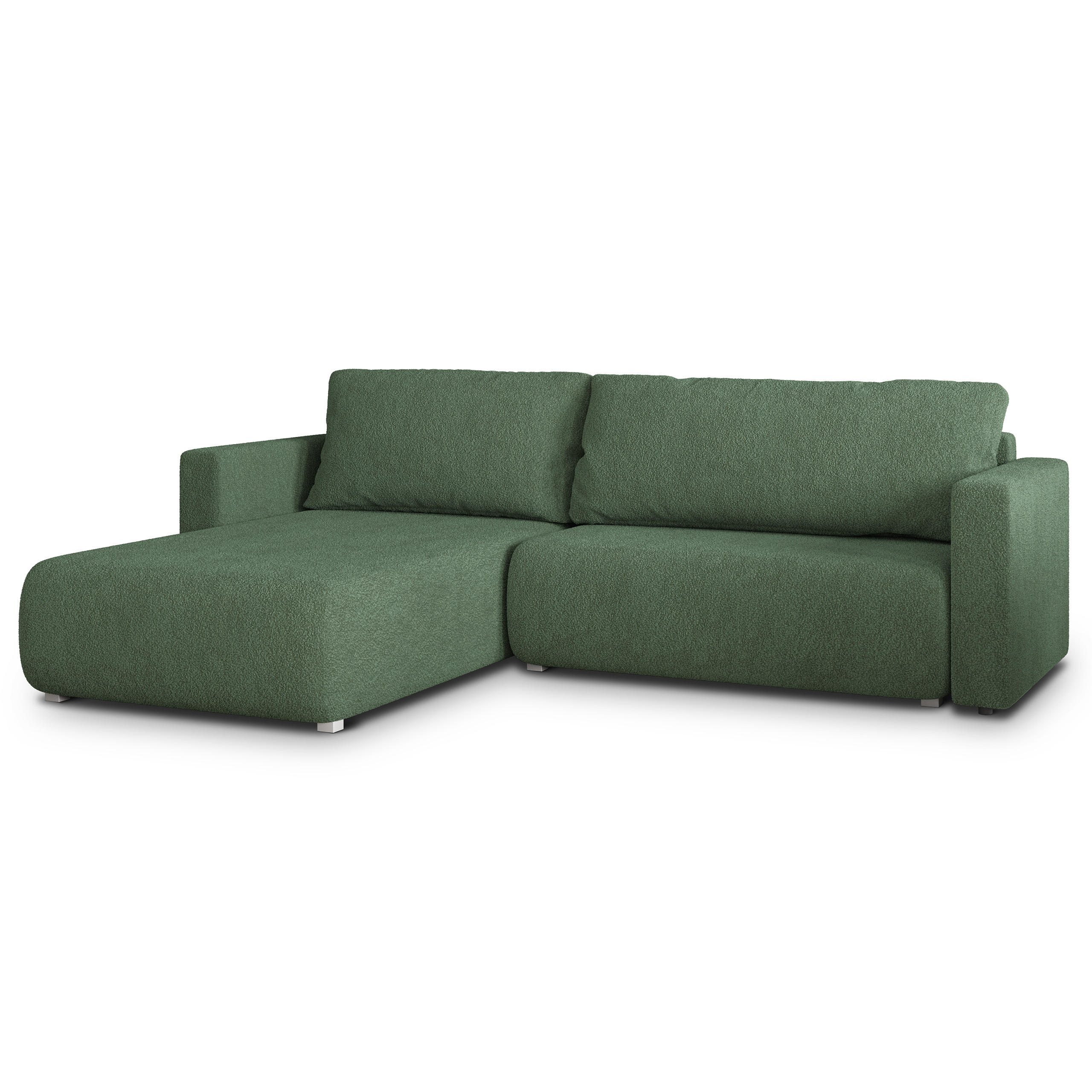 Masseno Ecksofa Grün 265x183 cm