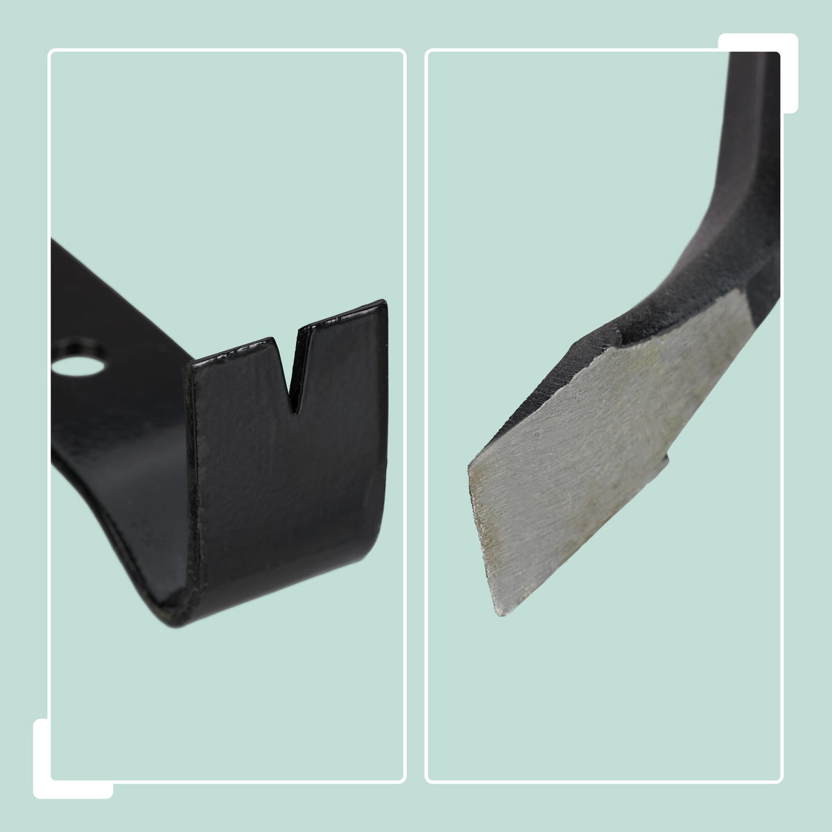 BRECHEISEN-SET - Schwarz, Metall (2.5/2/58cm) - Relaxdays