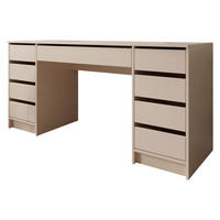 SCHREIBTISCH Ada Bis - Sandfarben, Holzwerkstoff (55/154/76cm) - MIRJAN24