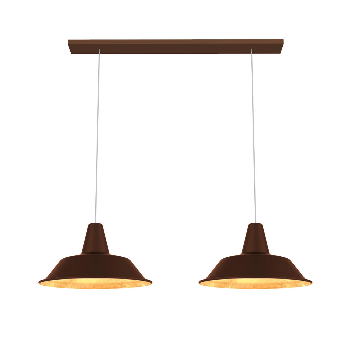 HÄNGELEUCHTE - Goldfarben, Metall (35/70/120cm) - Lumicom