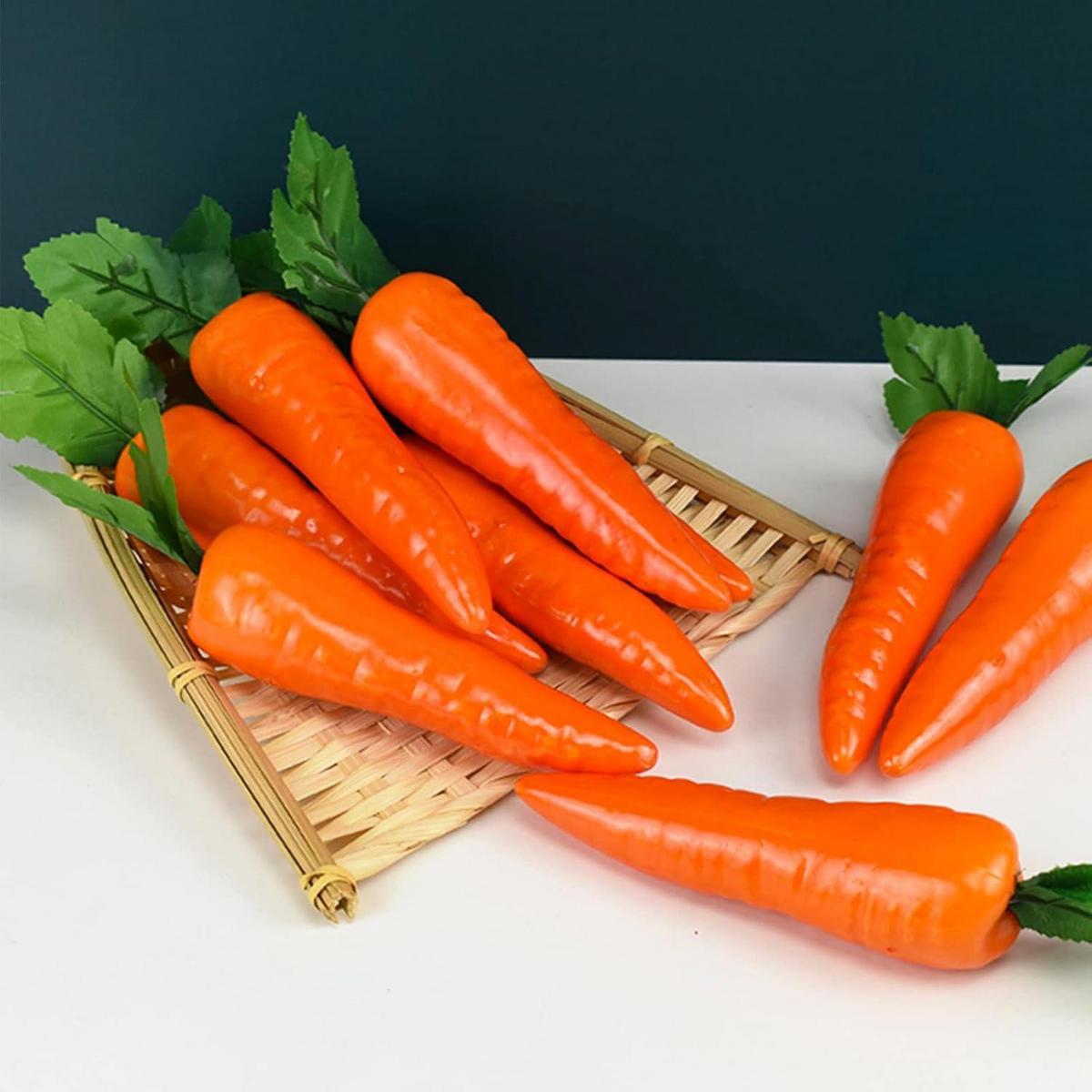 DEKO-KAROTTEN 5-teiliges Set 15 cm - Orange, Kunststoff (7.1cm)