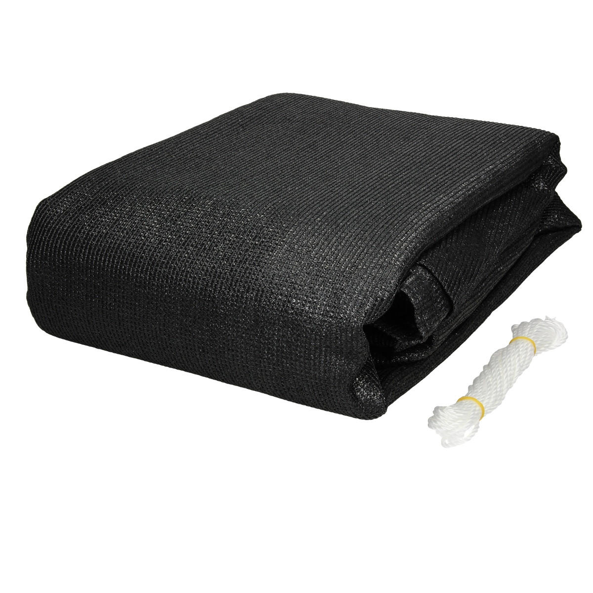 SONNENSEGEL - Anthrazit, Textil (360/360cm) - ECD-Germany
